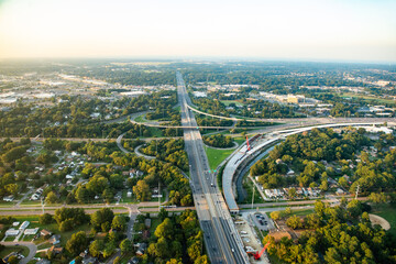 Highway 64 Meets Highway 264 Looking West