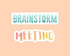 Planner or diary decorating element