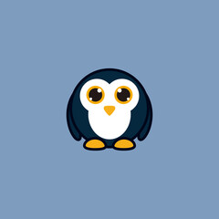 Cute Penguin Logo