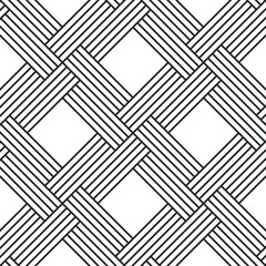 Striped herringbone seamless pattern, Vector illustration.