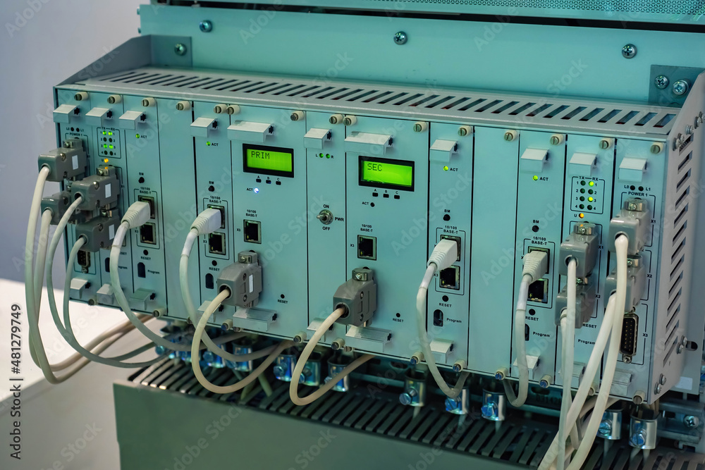 Poster electronics, equipment, device. automation systems. automation tools of an industrial enterprise. a 