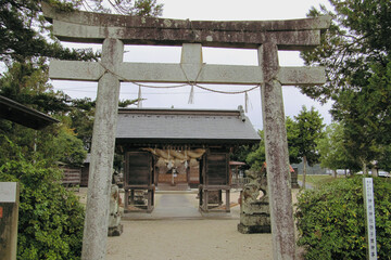 神原神社の鳥居／日本島根県