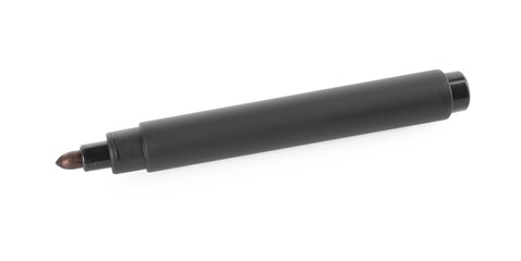 Black marker on white background. School stationery
