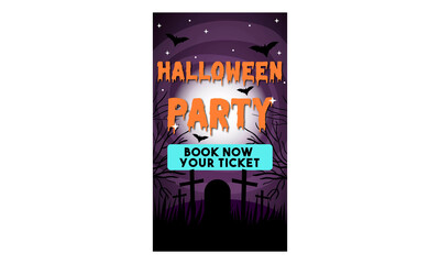  Halloween Party Social Media Instagram Story