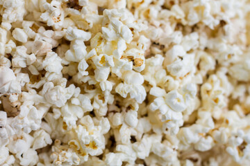 popcorn pattern. lots of popcorn. popcorn texture. Popcorn snacks as background.