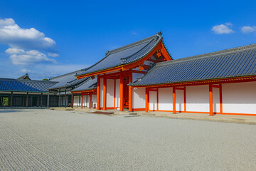 京都御所 南庭と日華門