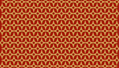 abstract maroon and gold star background vector
