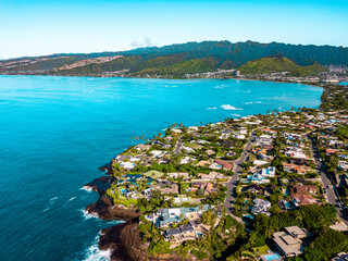 Fototapeta premium Hawaii Beach Light Blue Water