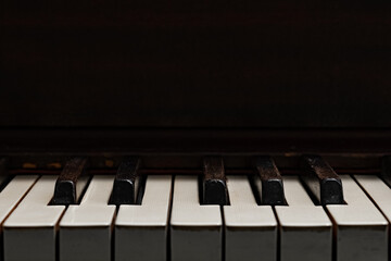 Ebony and Ivory old well played piano