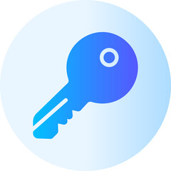 key gradient icon