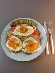 baked potato with bacon