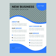 business flyer design new