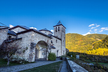 Fototapeta na wymiar Torla, gateway to the Ordesa and Monte Perdido NP in the Pyrenees, Aragon, Spain
