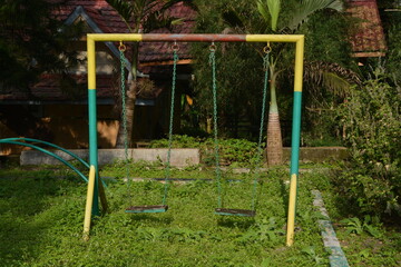 Fototapeta premium playground in the park