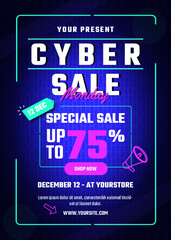 Cyber Monday Sale Flyer