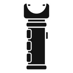 Taser electroshock icon simple vector. Tazer police