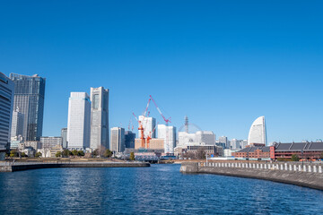 Fototapeta premium 神奈川県横浜市のみなとみらい21