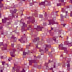 Fototapeta premium Geometric abstract pattern moire overlay style. Abstract square texture