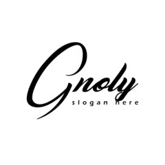 Modern calligraphy text. Vector hand-drawn illustration black and white