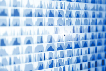 Naklejka premium Pointing Out a Problem on a Business Graph