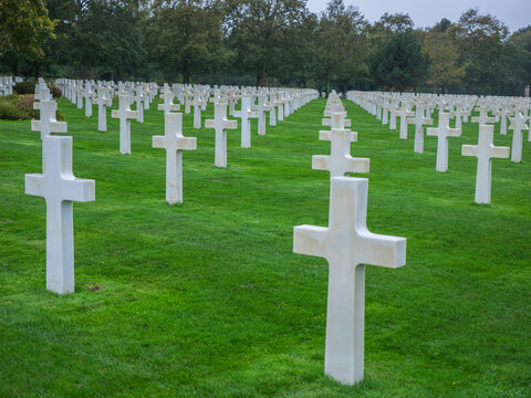American cemetery in Colleville-sur-Mer, France