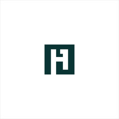 letter h logo vector creative template