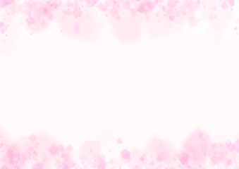Fluffy and gorgeous dreamy frame background