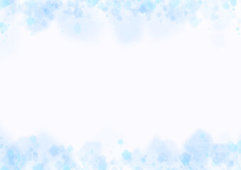Fluffy and gorgeous dreamy frame background