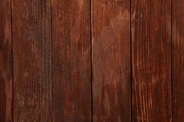 Vintage brown wood background texture. Old painted wood wall