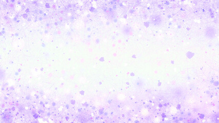 Fluffy glitter snow background