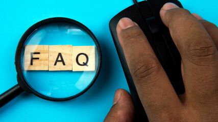 Frequentlys Asked Question Concept
