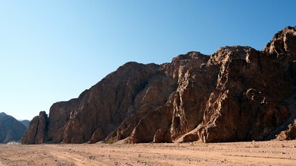 Sinai Desert and mountains