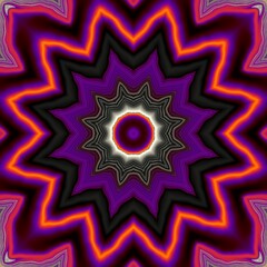 Esoteric yoga abstract background.