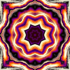 Esoteric yoga abstract background.