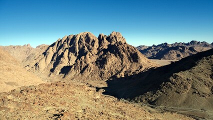 Sinai Desert and mountains