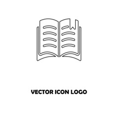 Contract, agreement icon. Lease contract icon. Simple element illustration. Lease contract concept symbol design. Booklet with pen icon
