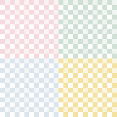 Gingham pattern vector in pastel pink and white. Seamless vichy check plaid graphic for scarf, tablecloth, wrapping, packaging, or other modern summer fabric design.