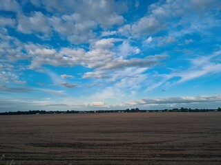 field and sky