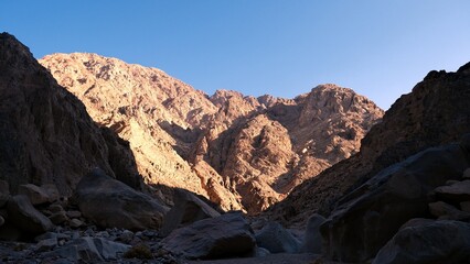 Fototapeta na wymiar Sinai Desert and mountains