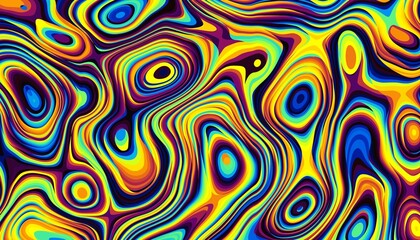 Wavy abstract futuristic background