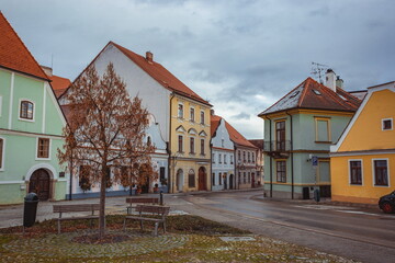 Old town of Trebon, Czech Republic
