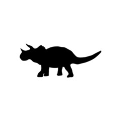 Dinosaur prehistoric animal icon design template vector