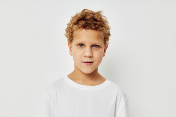 curly boy children's style fashion emotions childhood unaltered