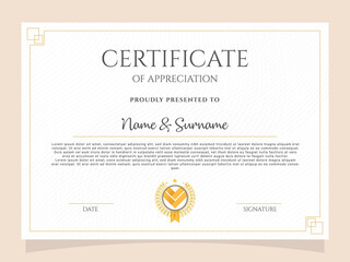 Elegant Creative certificate design template