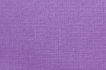 Purple cotton fabric texture background, seamless pattern of natural textile.
