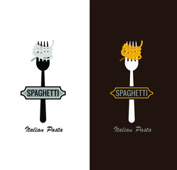 
logo on the theme of food and restaurant in a minimalist style.