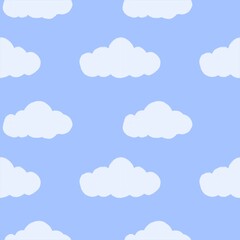 pattern with clouds