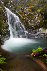 Blue water spring, Las Hurdes, Caceres, Spain