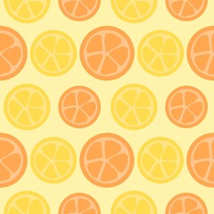 seamless pattern with lemon
