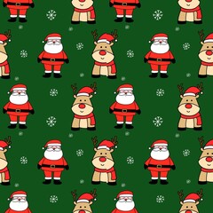 christmas seamless background